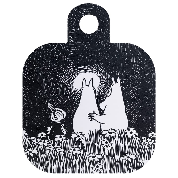 Chop & Serve Taca przyjaźni 25x32 cm, Czarno-różowy Muurla