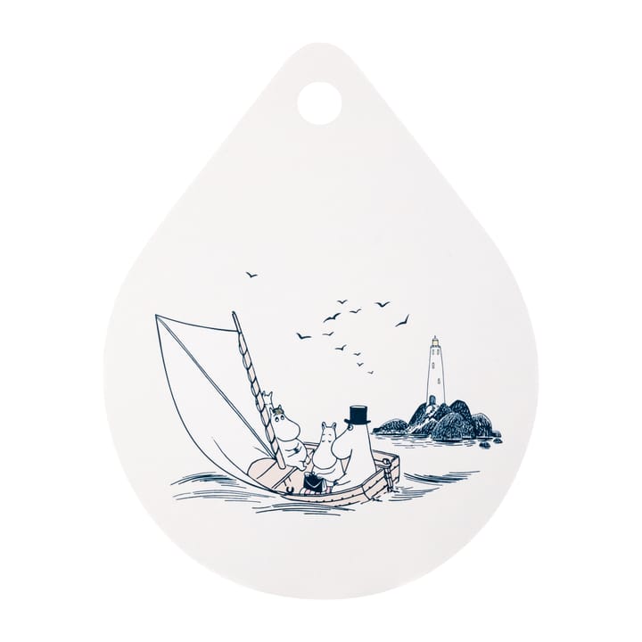 Deska do krojenia Moomin Chop & Serve 21x27 cm - Sailors - Muurla