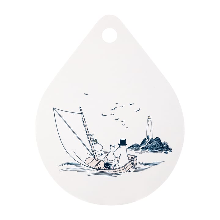 Deska do krojenia Moomin Chop & Serve 21x27 cm - Sailors - Muurla