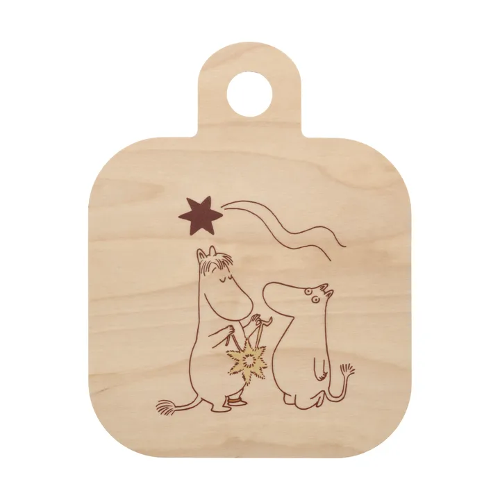 Deska do krojenia Muminki Chop & Serve 25x32 cm - Comet - Muurla