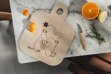 Deska do krojenia Muminki Chop & Serve 25x32 cm - Comet - Muurla