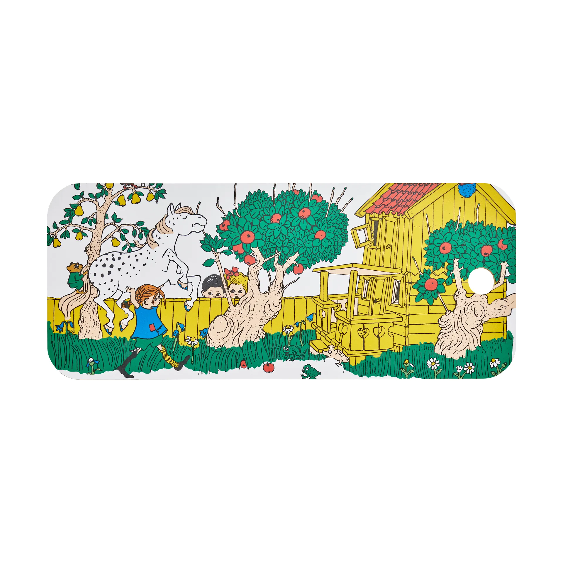 Deska Pippi Chop & Serve 18x44 cm, The Way Home Muurla