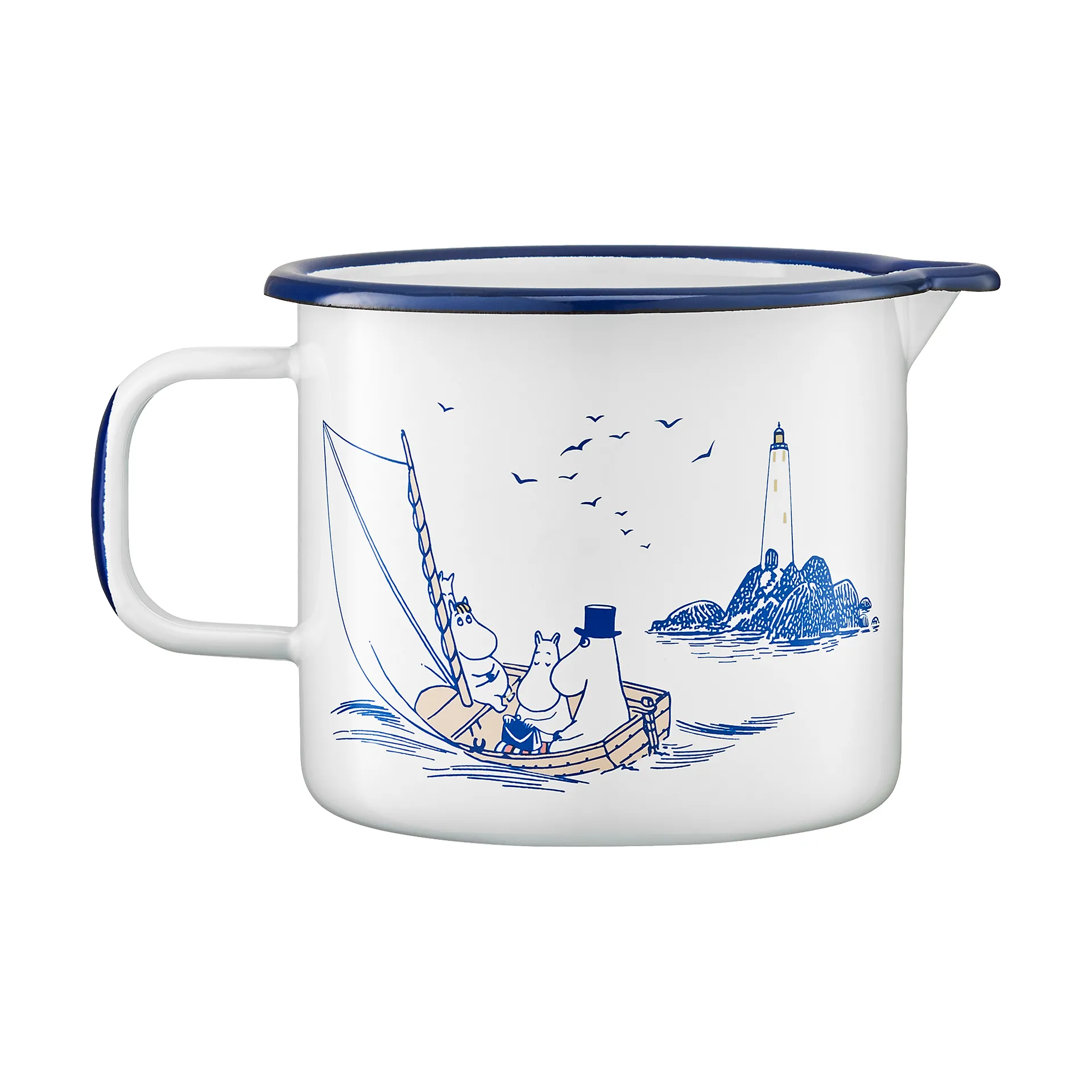 Dzbanek emaliowany Moomin 1,3L, Sailors Muurla