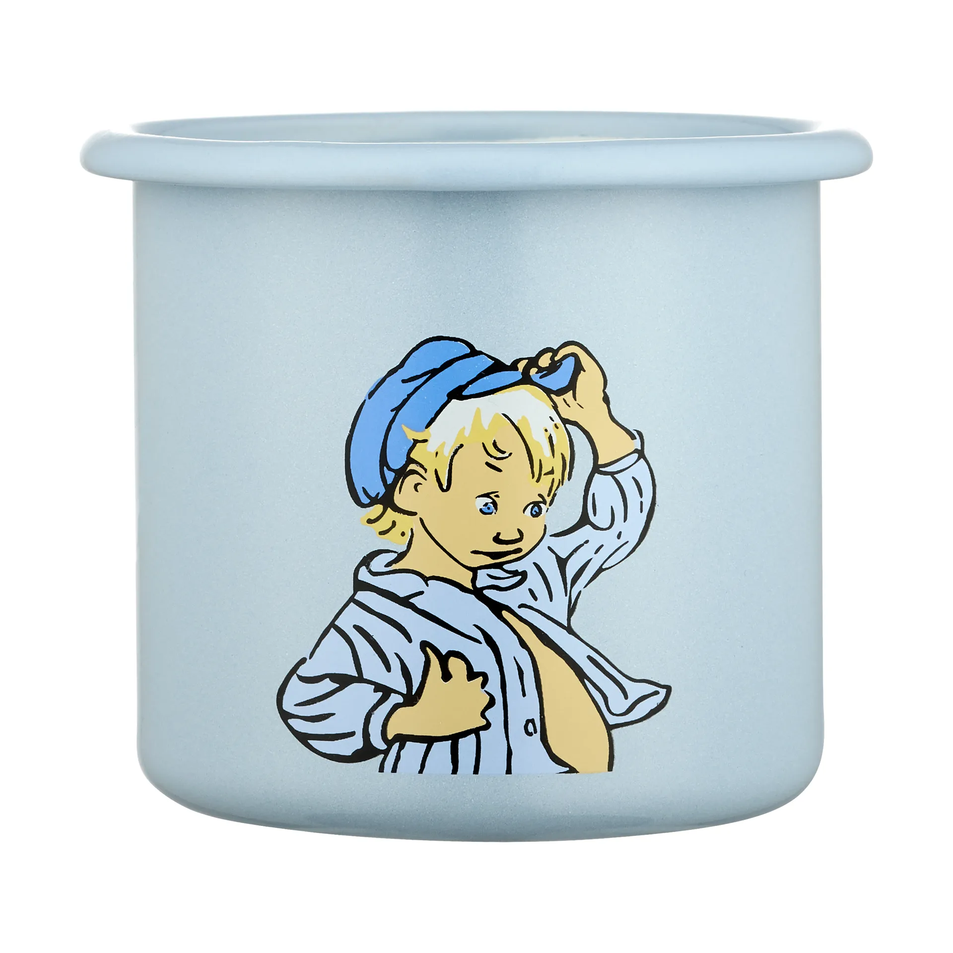 Emil i Lönneberga kubek emaliowany 250 ml, Emil Muurla