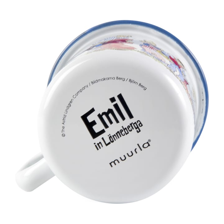 Emil the family kubek emaliowany 2,5 dl - White - Muurla