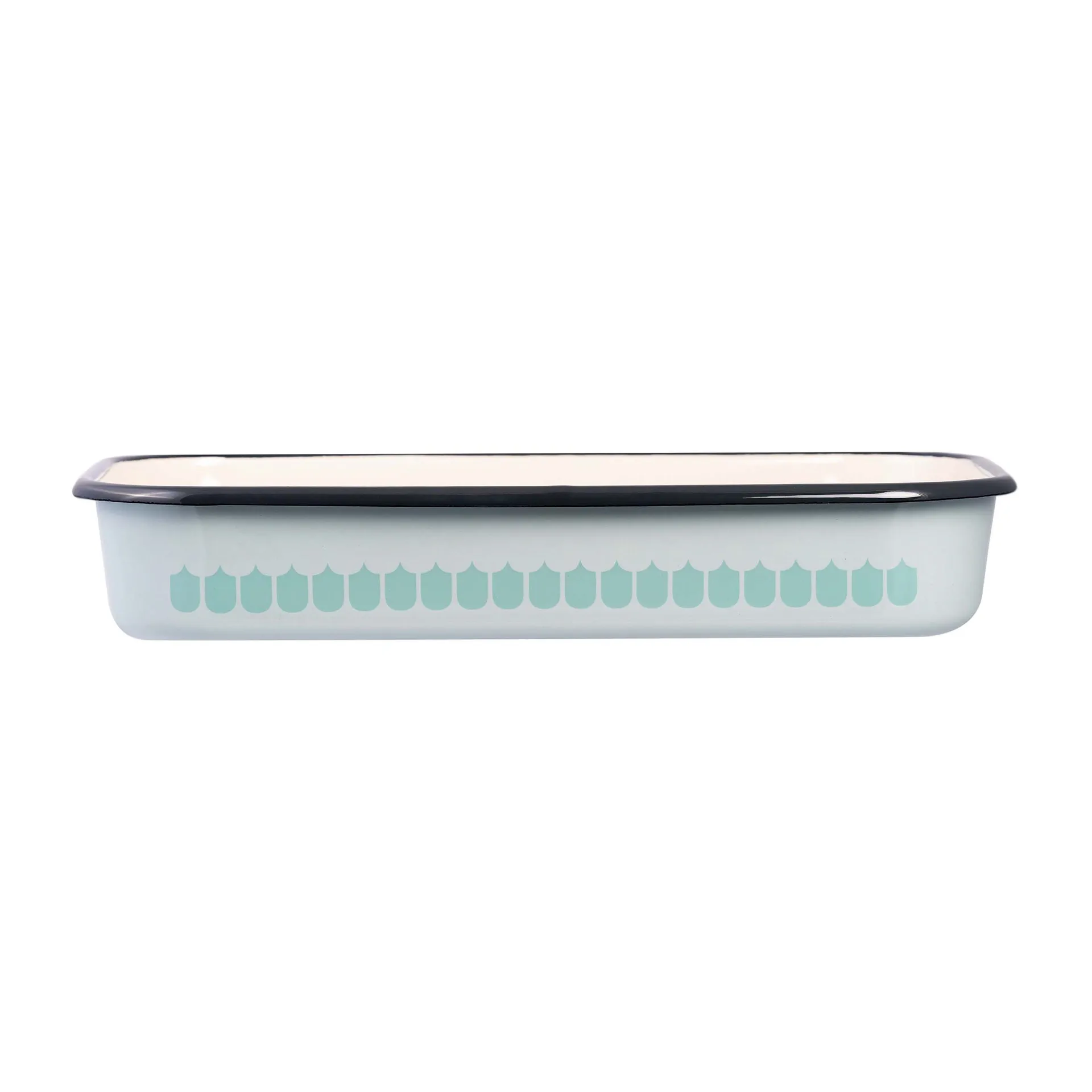 Forma emaliowana Vappu 19x32 cm, Green Muurla