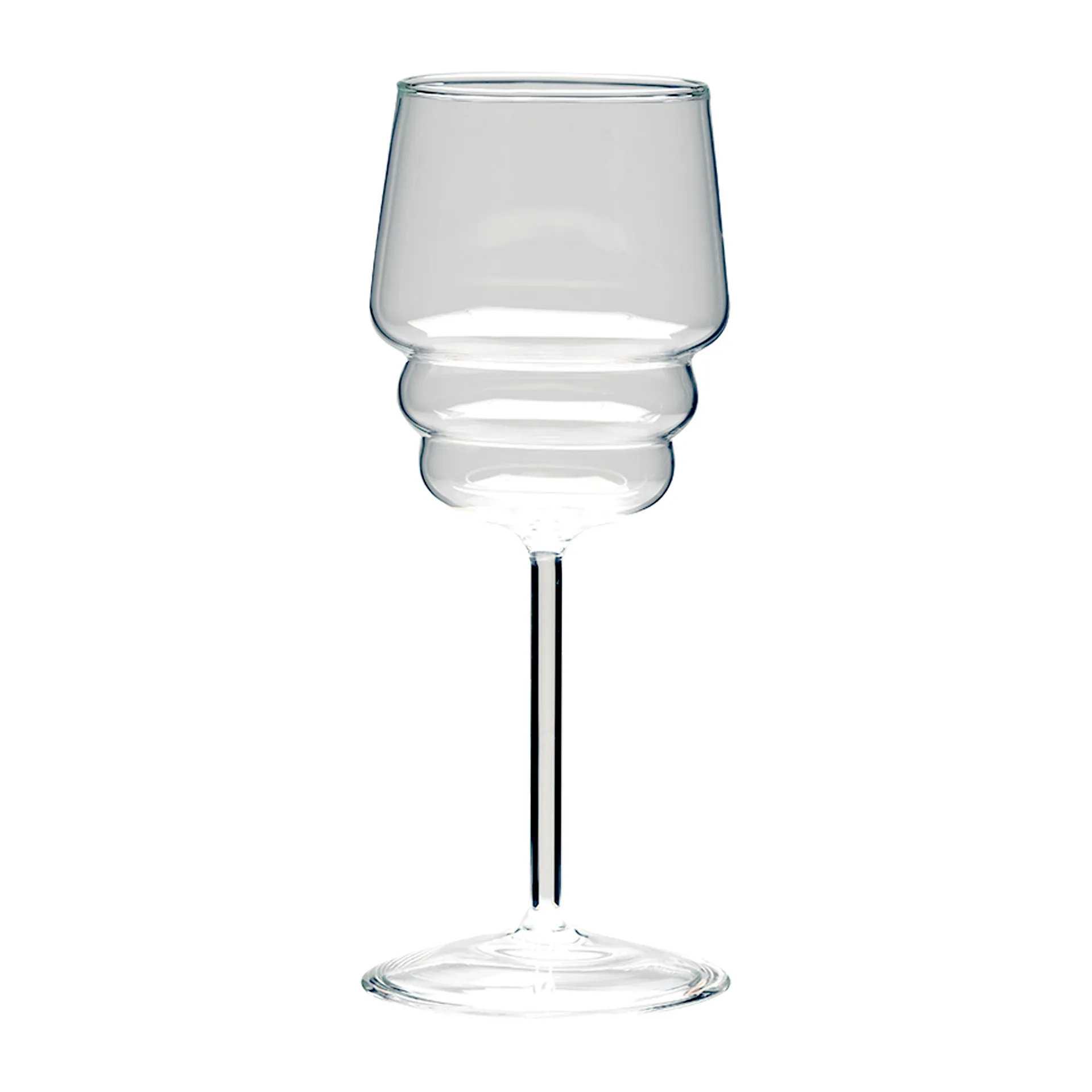 Kieliszek do wina czerwonego Steps 450 ml, Clear Muurla