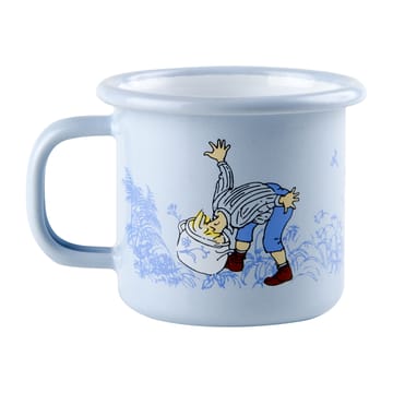 Kubek emaliowany Emil Blue 1,5 dl - Light blue - Muurla