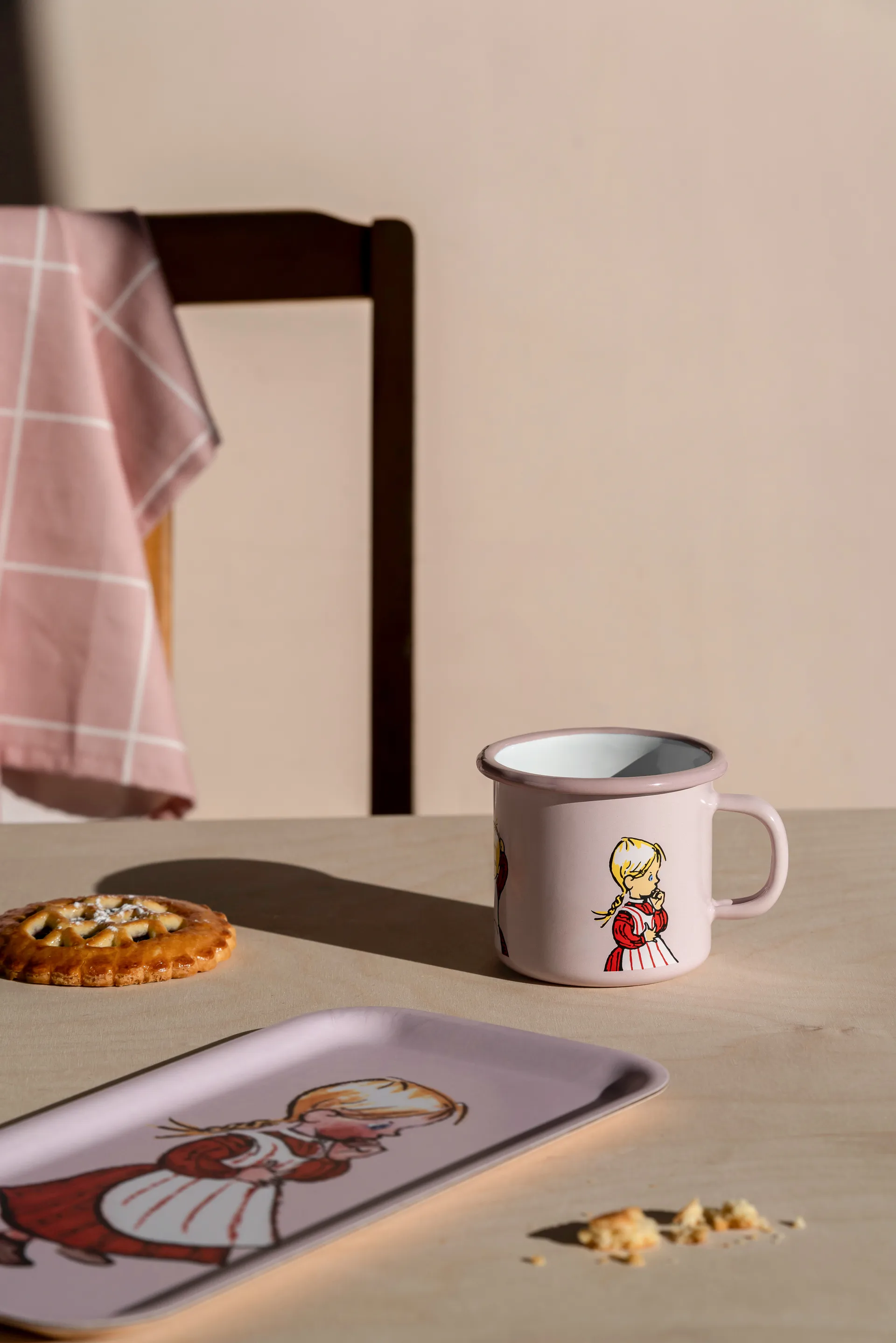 Kubek emaliowany Emil ze Smalandii 2,5 dl, Ida Muurla