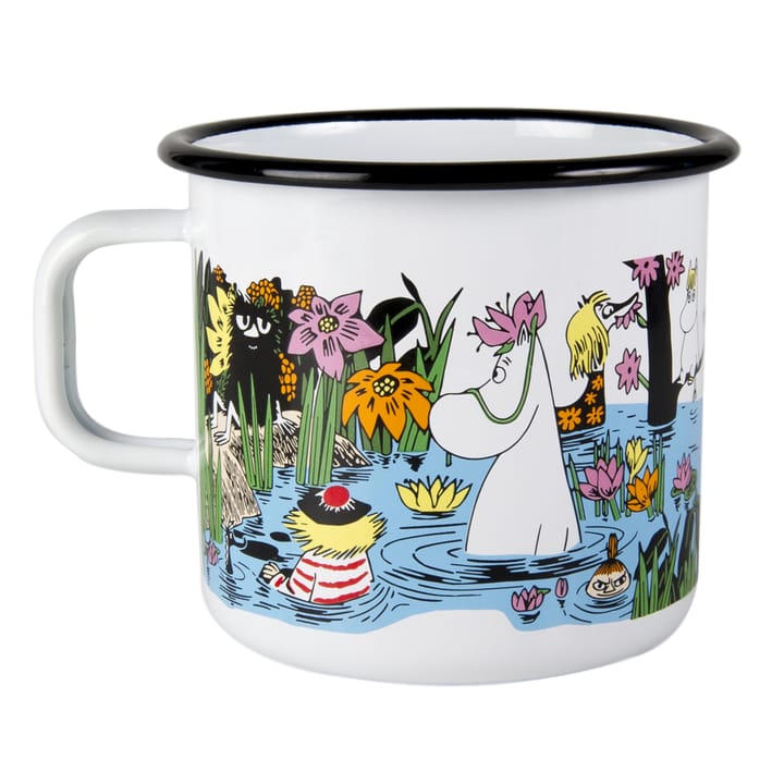 Kubek emaliowany Journey to the Pond - 8 dl - Muurla