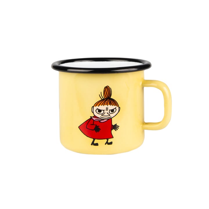 Kubek emaliowany Mała Mi 250 ml - Żółty - Muurla