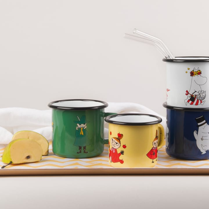 Kubek emaliowany Mała Mi 250 ml, Żółty Muurla