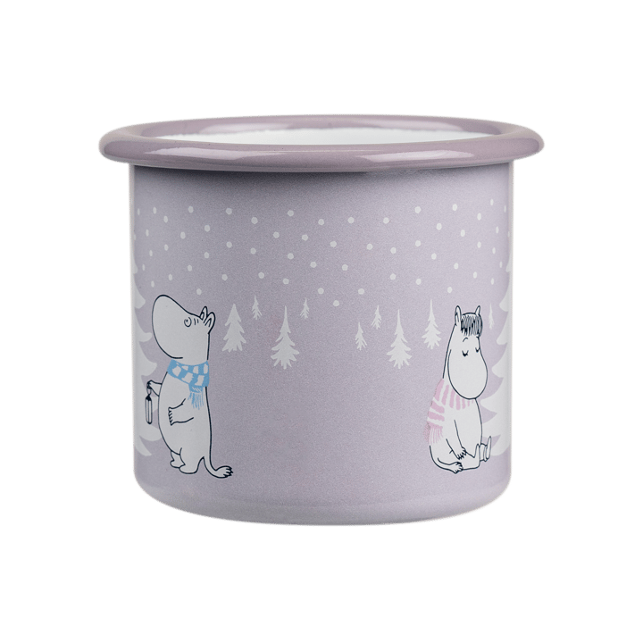 Kubek emaliowany Moomin 25 cl, Snowfall Muurla