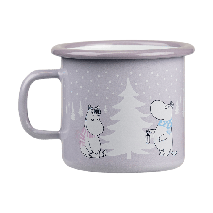 Kubek emaliowany Moomin 25 cl, Snowfall Muurla