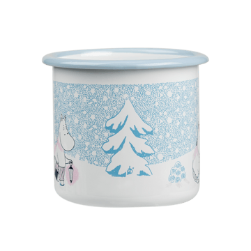 Kubek emaliowany Moomin 37 cl - Let it snow - Muurla