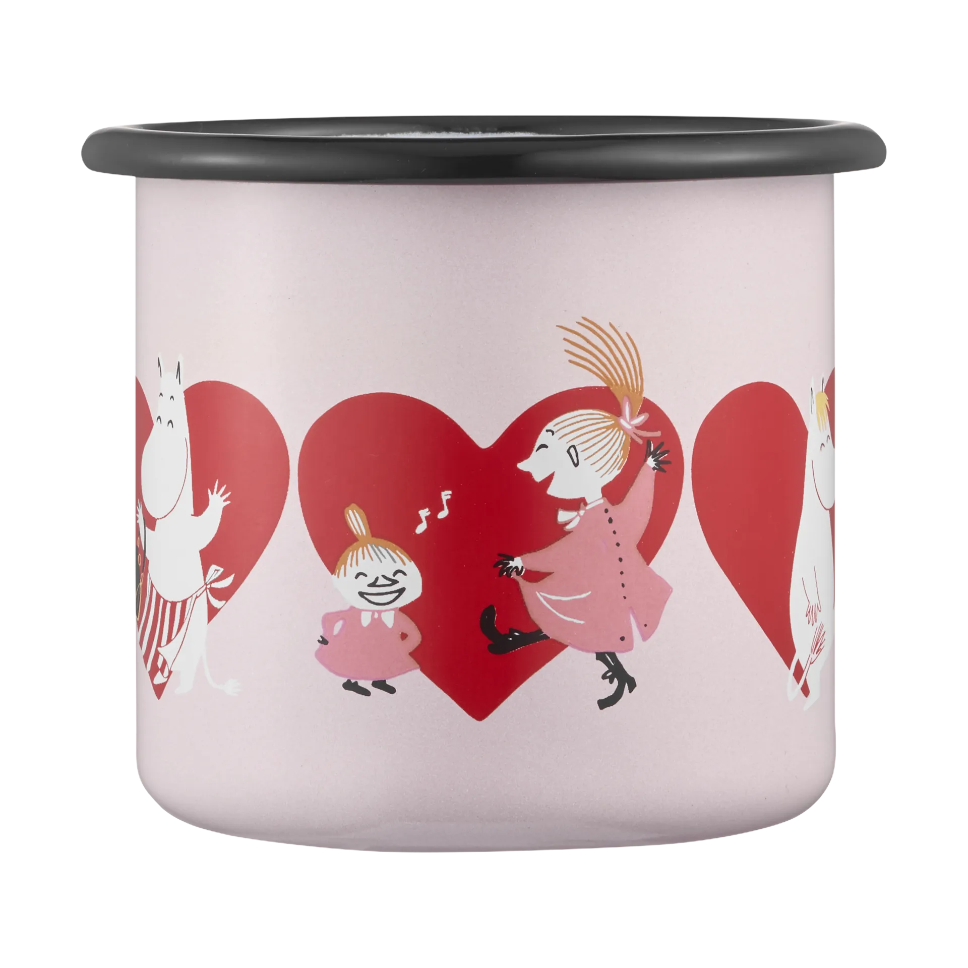 Kubek emaliowany Muminki 250 ml, Heart Muurla