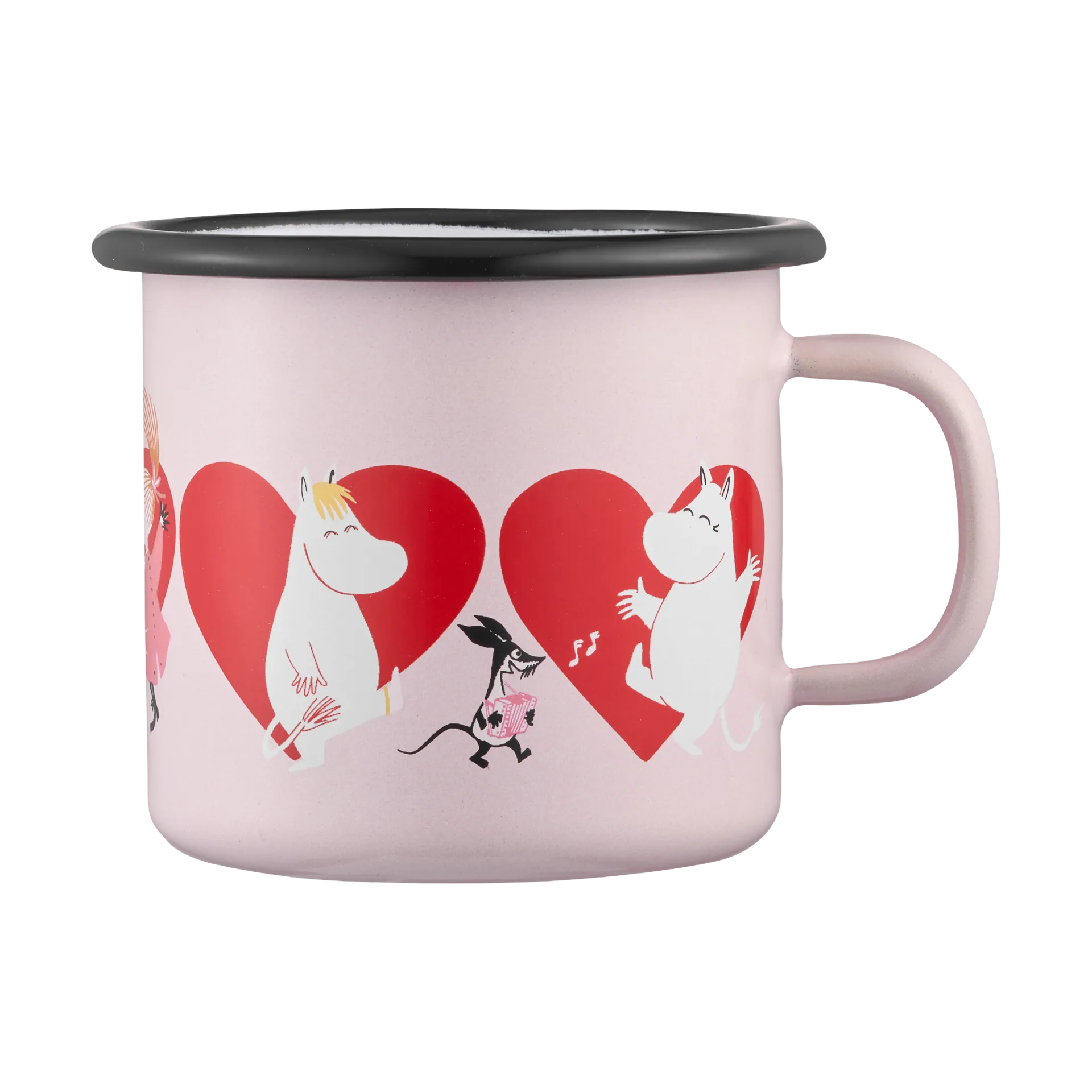 Kubek emaliowany Muminki 250 ml, Heart Muurla