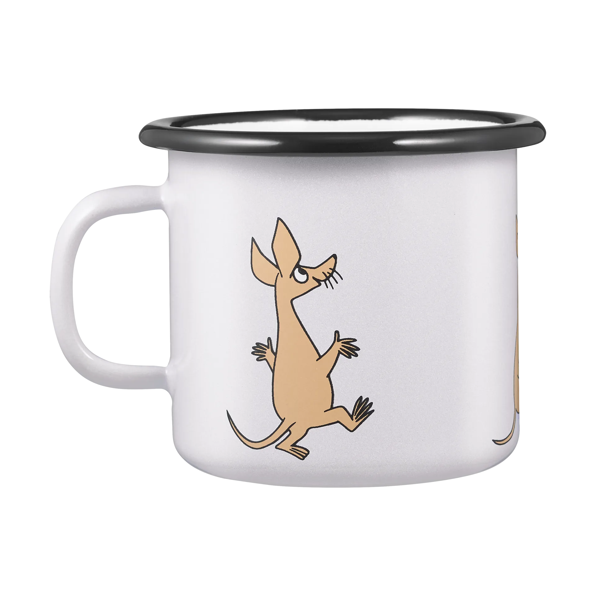 Kubek emaliowany Muminki 250 ml, Retro Sniff Muurla