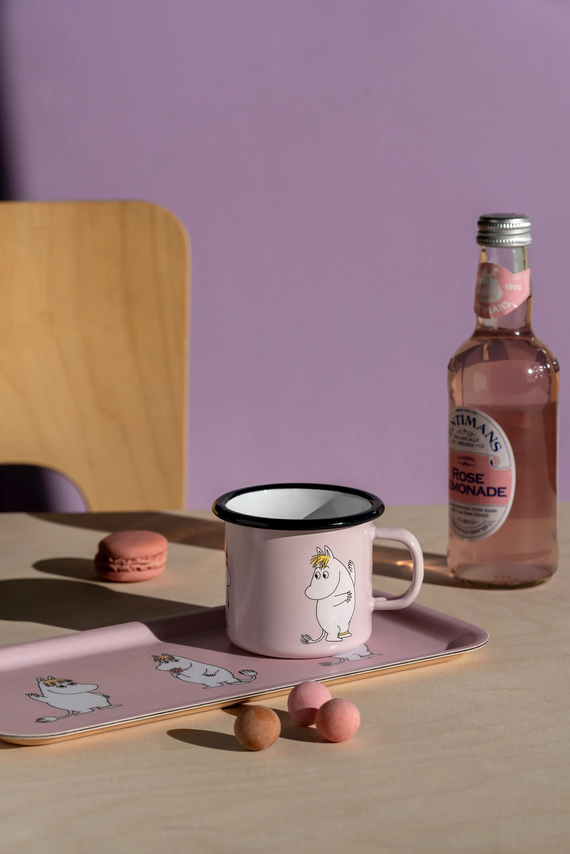 Kubek emaliowany Muminki 250 ml, Retro Sniff Muurla