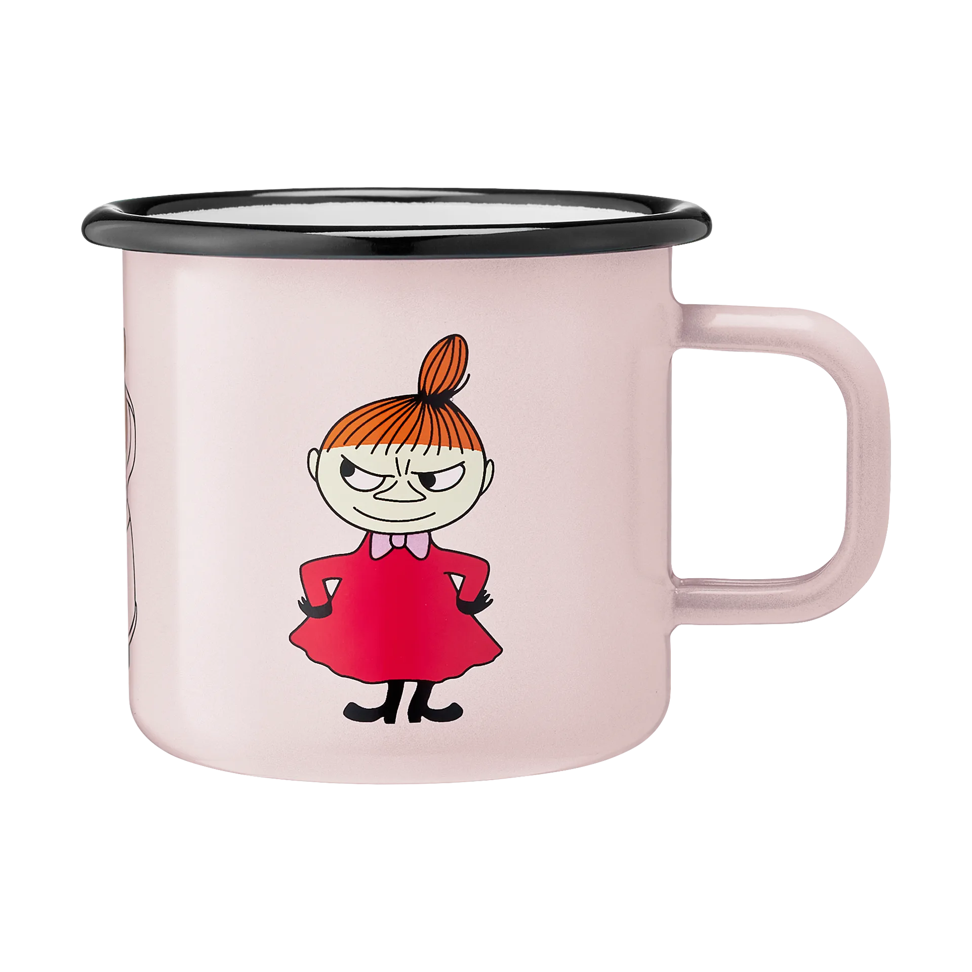Kubek emaliowany Muminki 370 ml, Little My Muurla