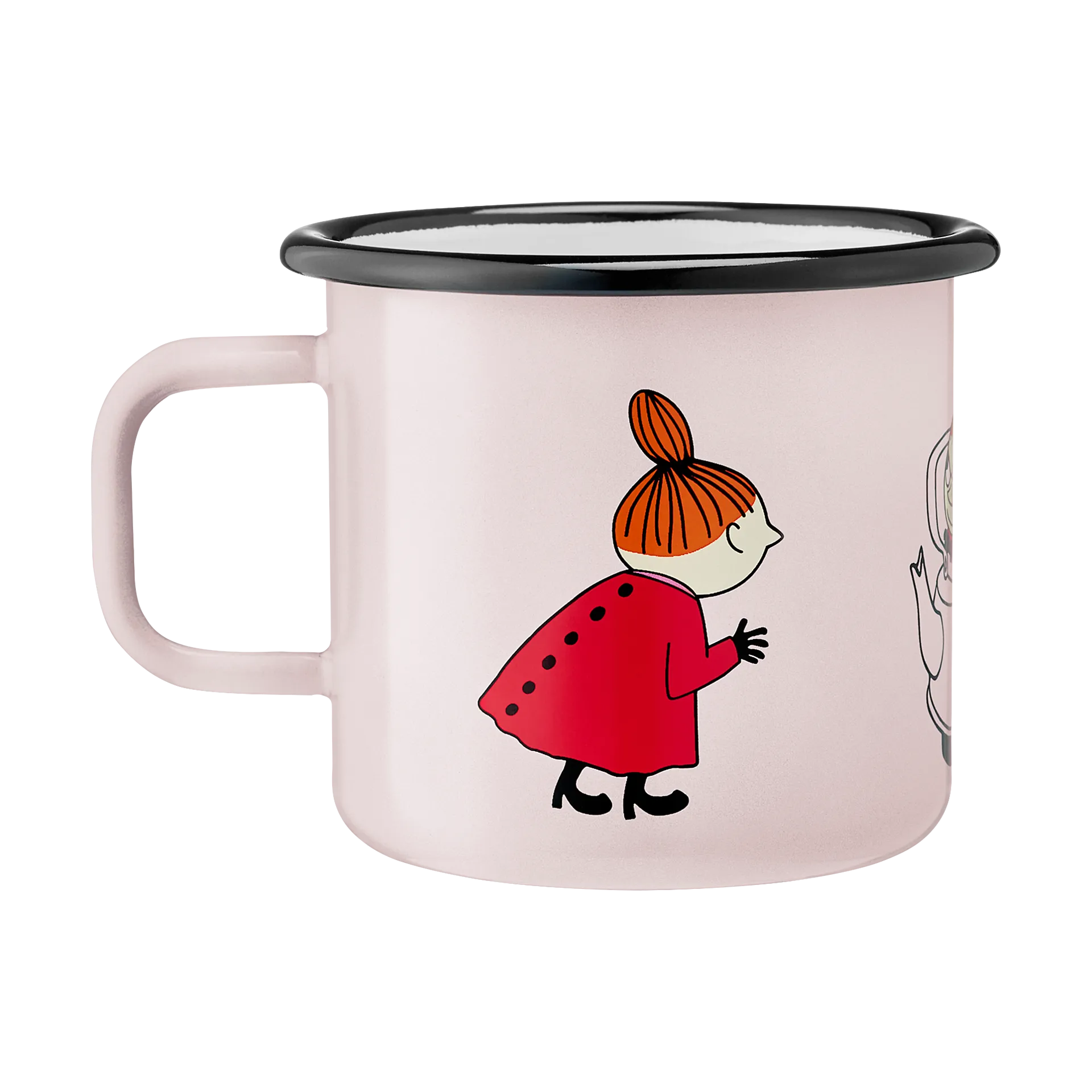 Kubek emaliowany Muminki 370 ml, Little My Muurla
