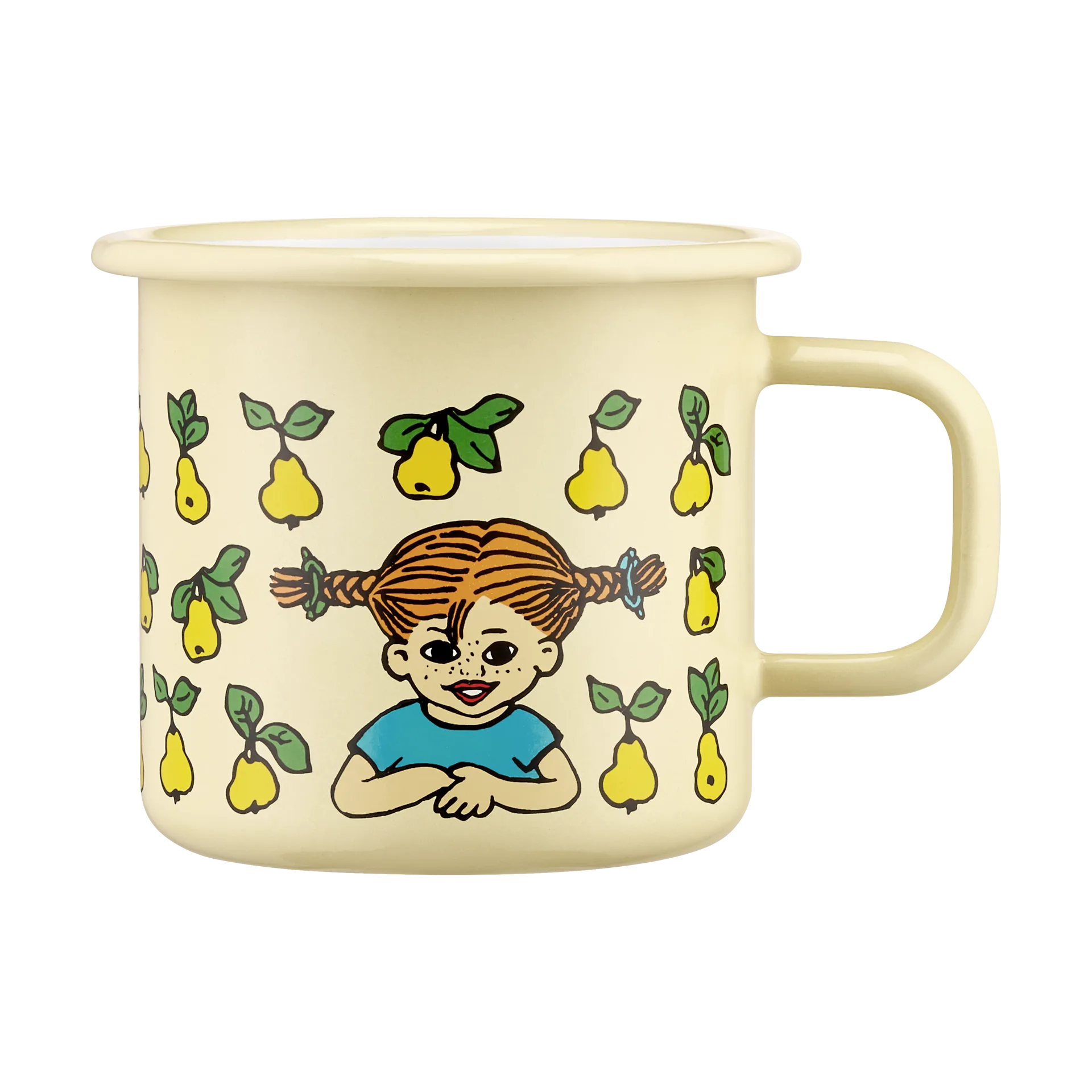 Kubek emaliowany Pippi Pończoszanka 3,7 dl, Fruits Muurla