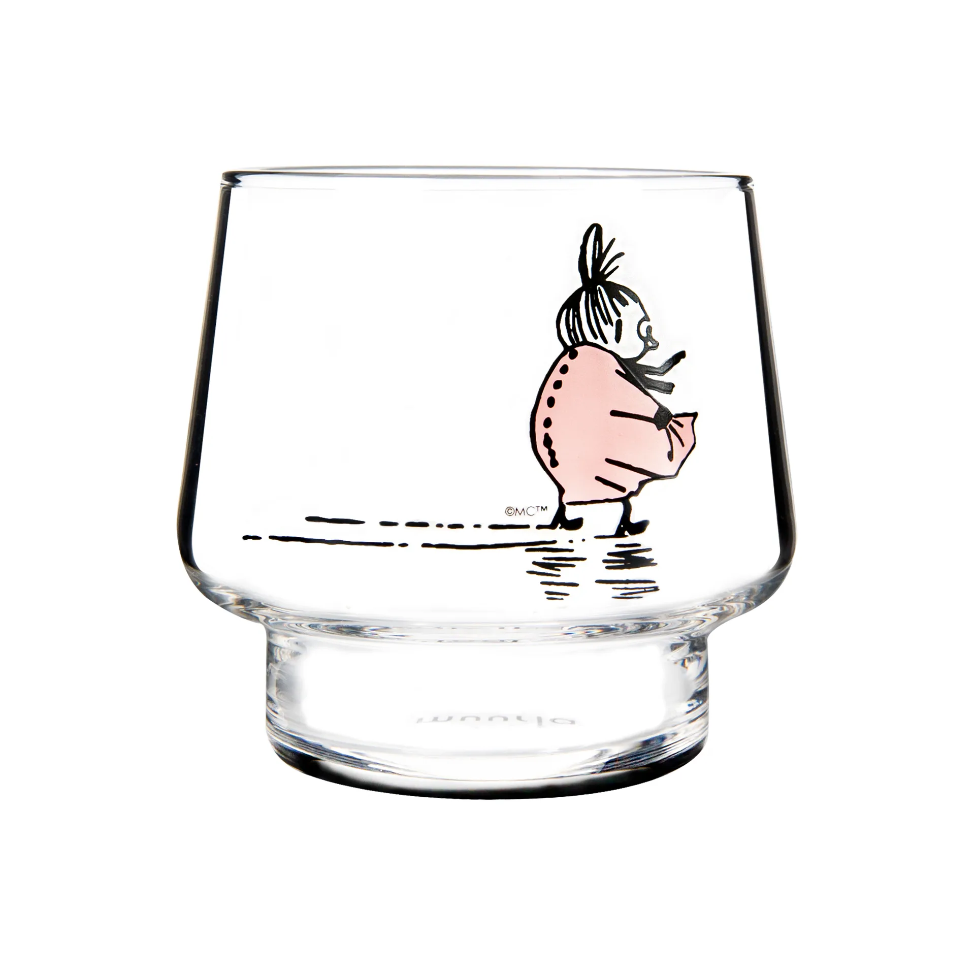 Lampion The strong-willed, Przezroczysty-różowy Muurla