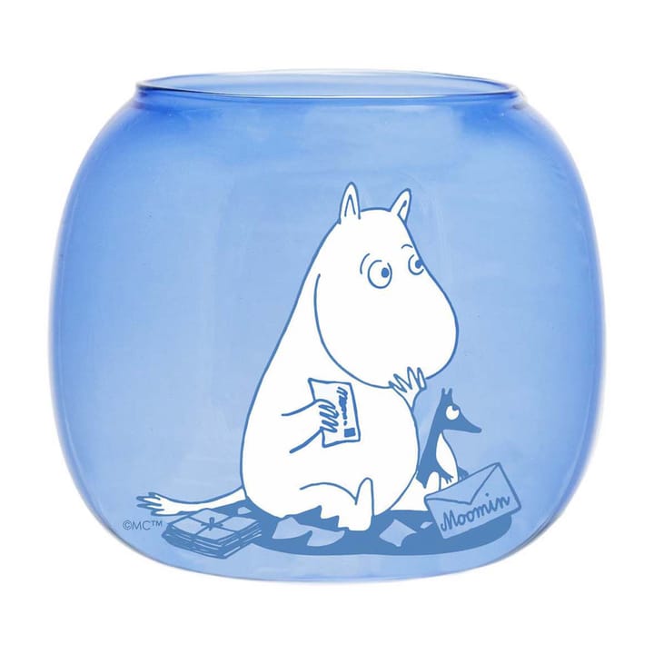 Lampion/misa Moomin Ø9 cm - Blue - Muurla