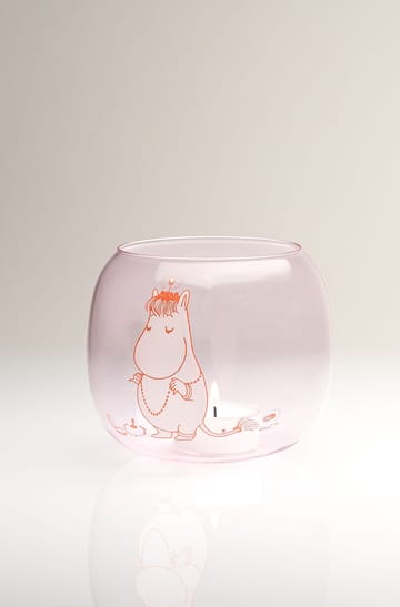 Lampion/miska z Migotką Ø9 cm - Pink - Muurla