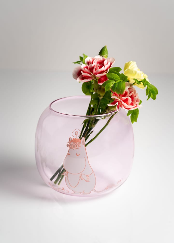Lampion/miska z Migotką Ø9 cm, Pink Muurla