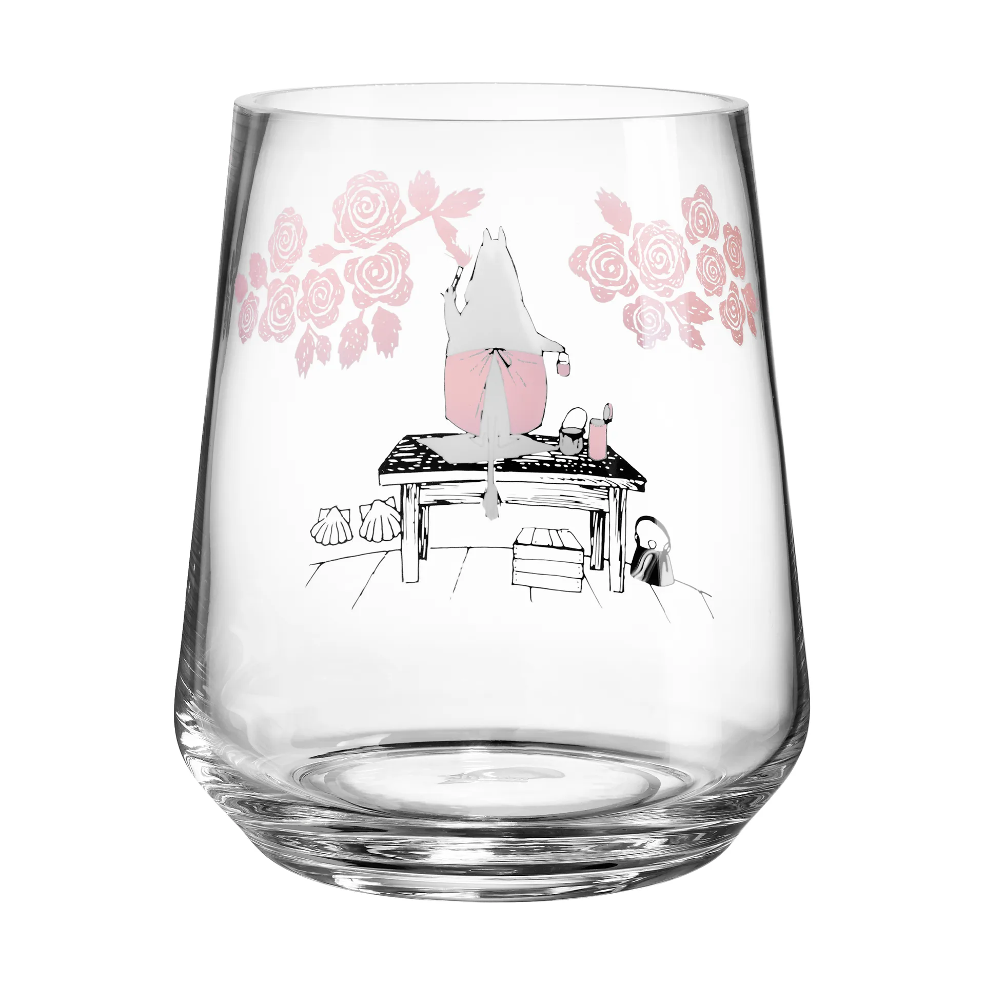 Lampion/wazon Moomin Originals 17,5 cm, Roses Muurla