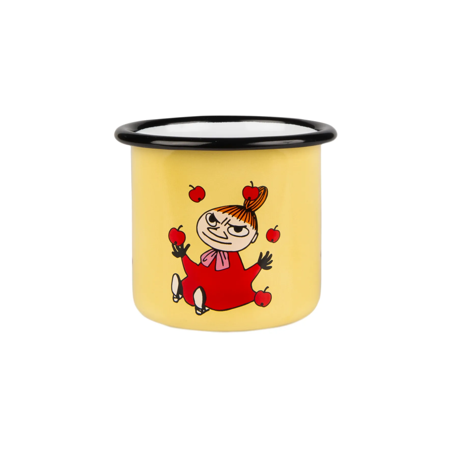 Lilla My kubek emaliowany 250 ml, Żółty Muurla