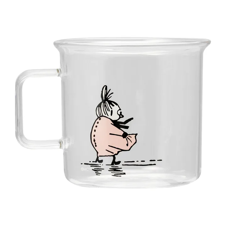 Little My szklanka 350 ml - Przezroczysty - Muurla