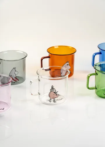 Little My szklanka 350 ml - Przezroczysty - Muurla