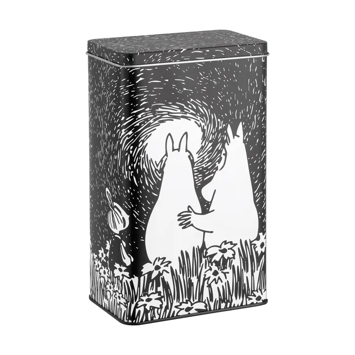 Metalowy pojemnik na kawę Mumin Friendship - Friendship, 12x8x20 cm - Muurla