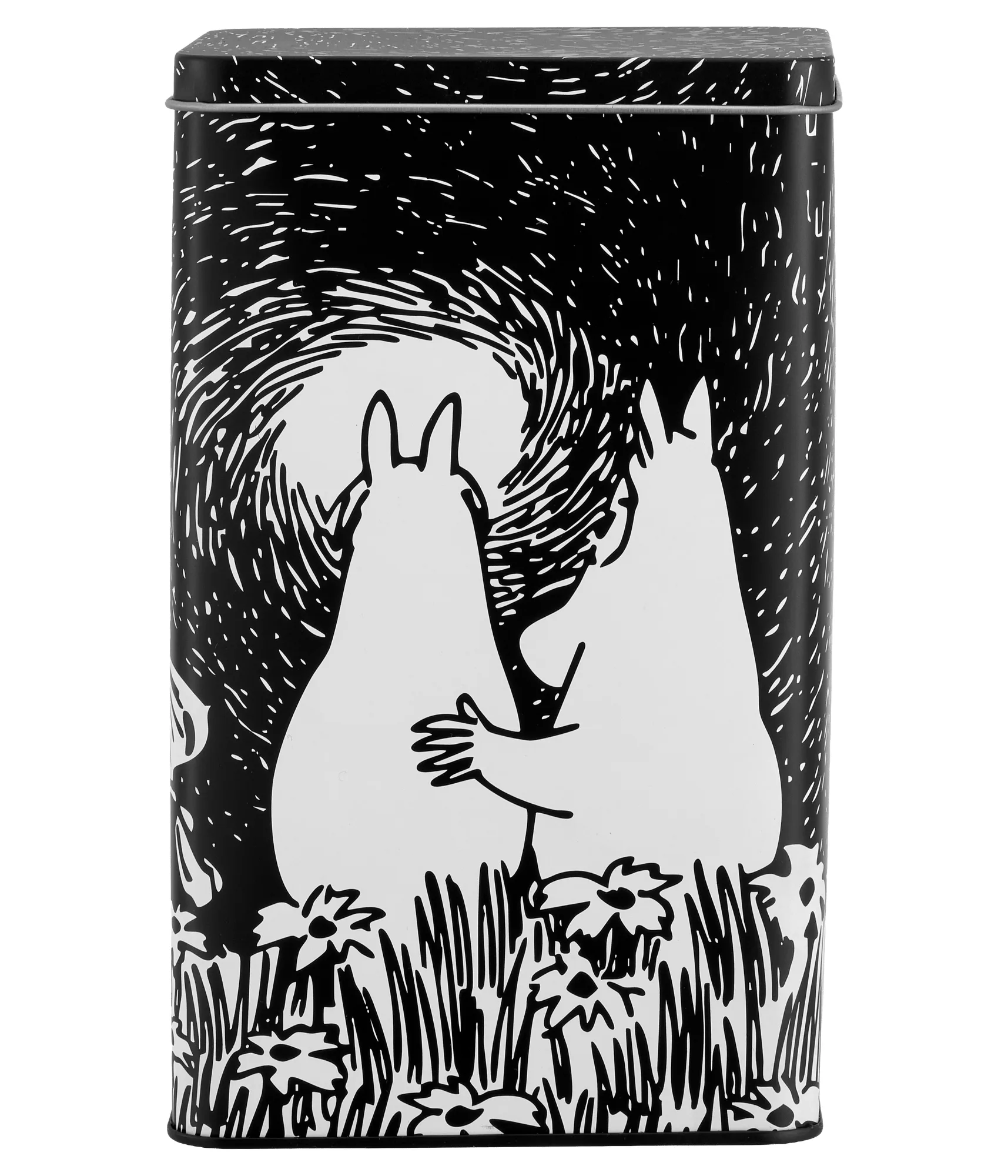 Metalowy pojemnik na kawę Mumin Friendship, Friendship, 12x8x20 cm Muurla