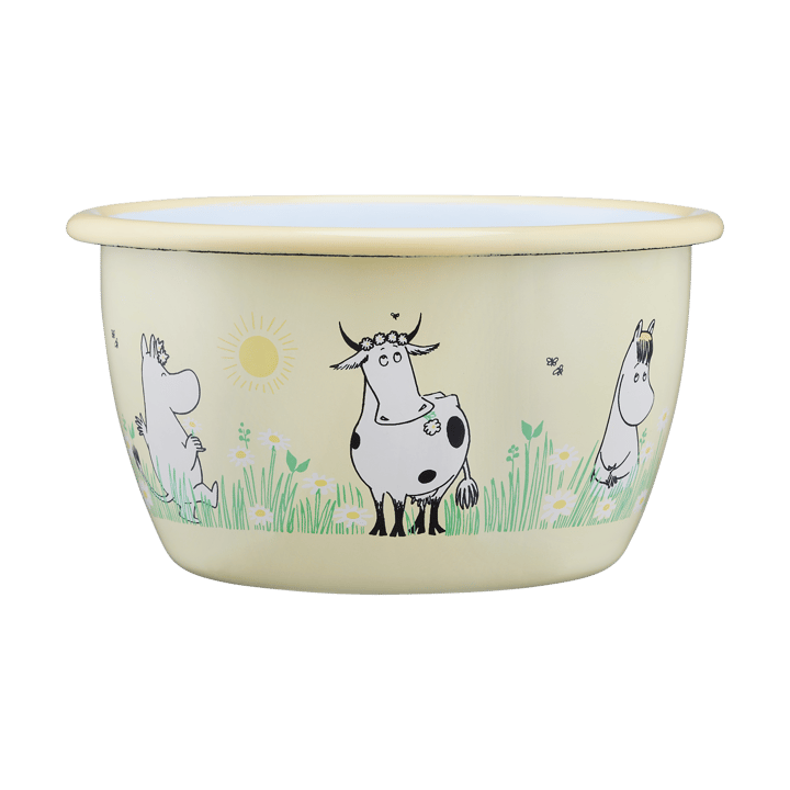 Miska emaliowana Mumin 30 cl - Meadow - Muurla