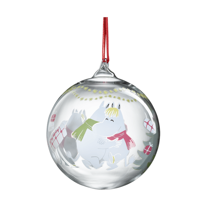 Moomin bombka świąteczna Ø9 cm - Happy holidays - Muurla