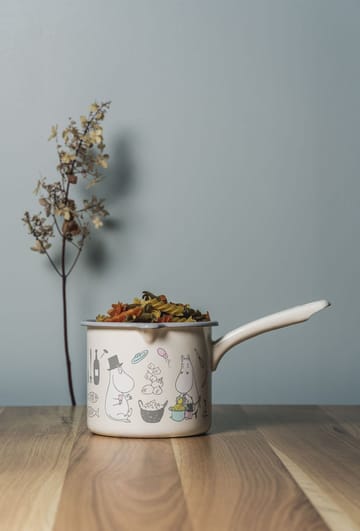Moomin Bon Appétit rondel 1,3 litra - Beżowy - Muurla