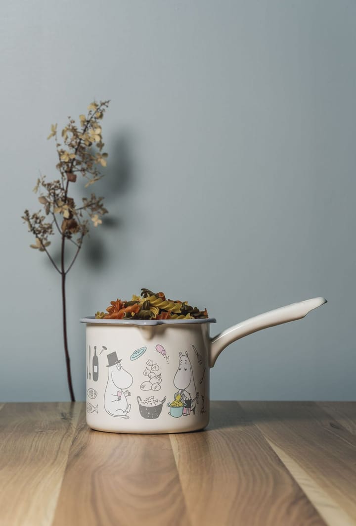 Moomin Bon Appétit rondel 1,3 litra - Beżowy - Muurla