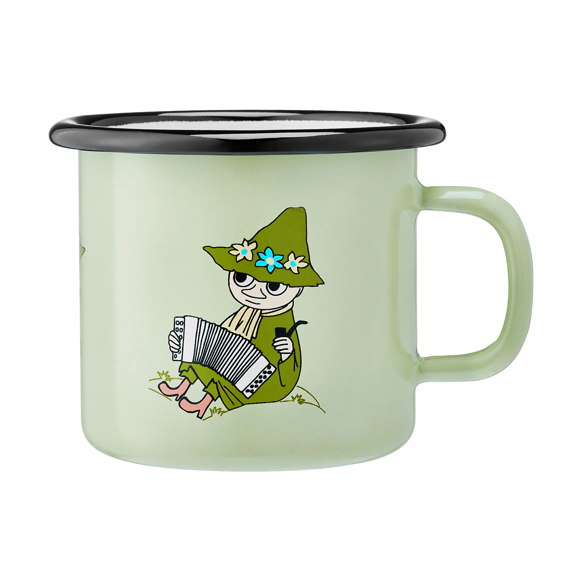 Moomin kubek emaliowany 250 ml, Snufkin Muurla