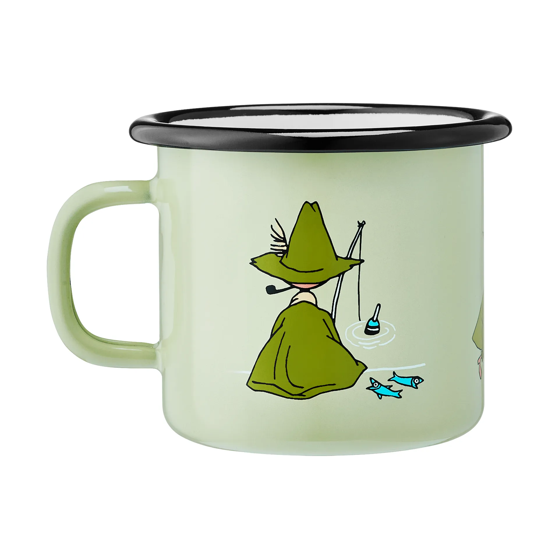 Moomin kubek emaliowany 250 ml, Snufkin Muurla