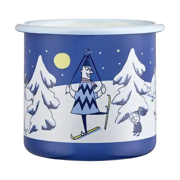 Moomin kubek emaliowany 370 ml - Starry night - Muurla