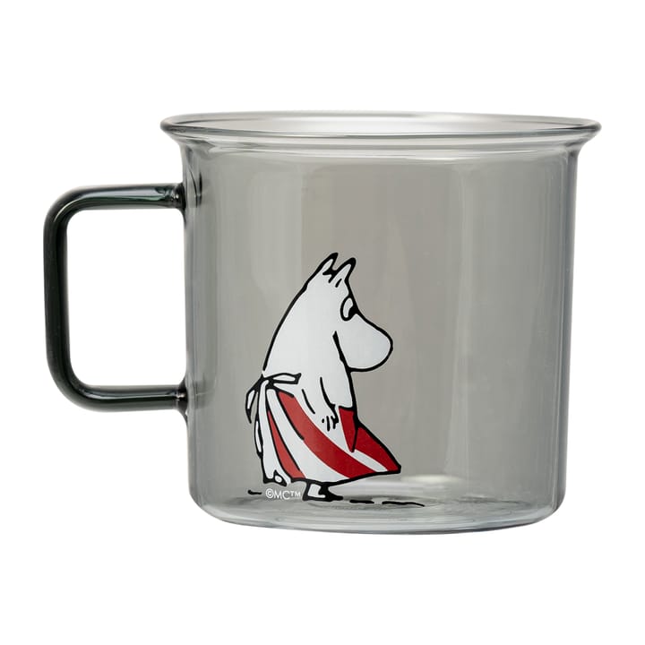 Moominmamma szklany kubek 35 cl - Szary - Muurla