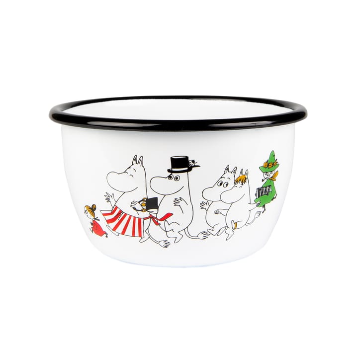 Mumin Colors miska emaliowana 600 ml - Moominvalley - Muurla