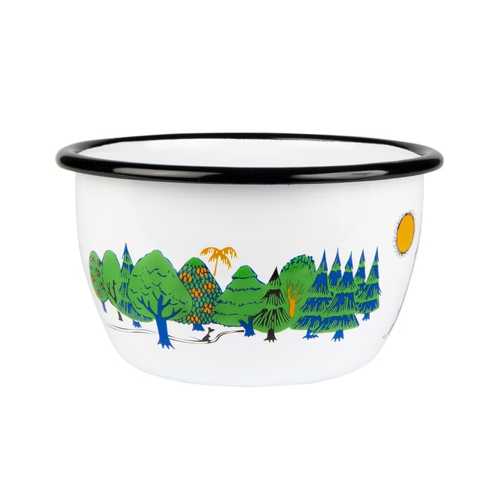 Mumin Colors miska emaliowana 600 ml, Moominvalley Muurla