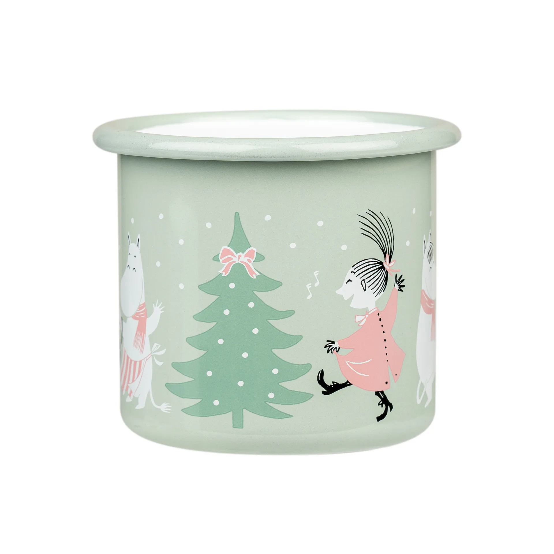 Mumin emaliowany kubek 250 ml, Festive spirits Muurla