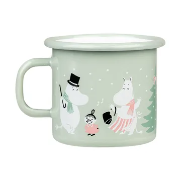 Mumin emaliowany kubek 250 ml - Festive spirits - Muurla