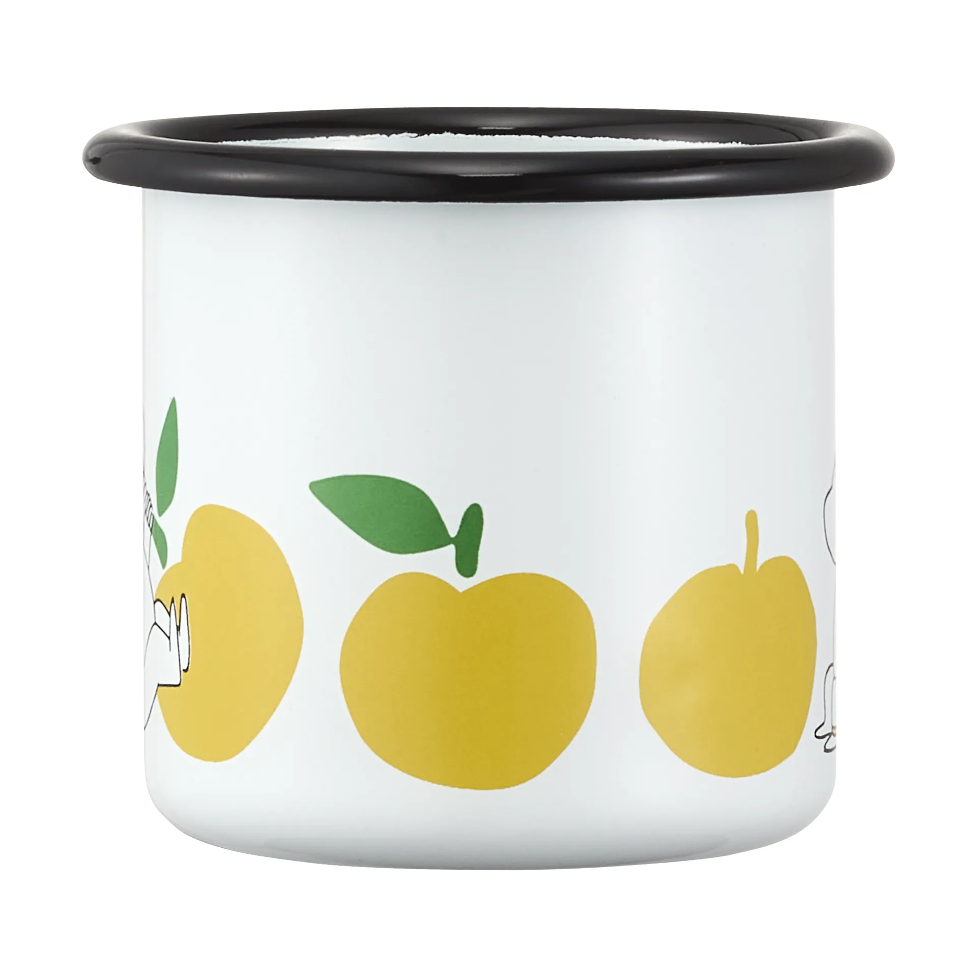 Mumin emaliowany kubek 250 ml, Joyfull Apples Muurla