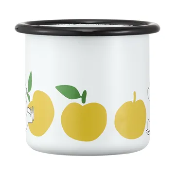 Mumin emaliowany kubek 250 ml - Joyfull Apples - Muurla